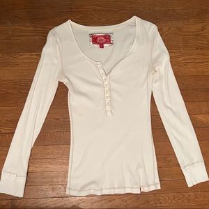 Long Sleeve Semi Button Up